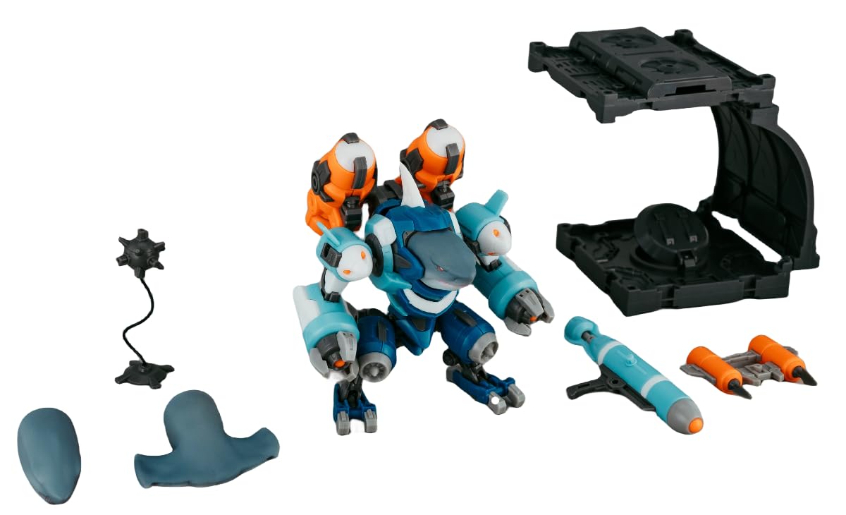 HiPlay FIFTYSEVEN Plastic Model Kits: Armoreo Puppet - Esis, Anime Style, Mecha Musume, 1:24 Scale Collectible Action Figures (Esis)