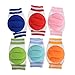 Imixlot 6pairs Breathable Elastic Unisex Infant Toddler Baby Kneepads Knee Elbow Pads Crawling Safety Protector (6colors(6pairs))