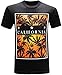 California Republic Sunset Men's T-Shirt - (Large) - Black
