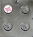Butterfly Oreo Cookie Sandwich Chocolate Candy Mold 1663