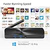 MeLE Fanless Mini PC Stick, Intel Celeron J3455 6GB RAM 128GB ROM Computer Stick with Windows 10 Pro, Micro PC Runs at 2…
