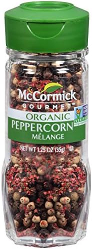 McCormick GourmetOrganic Peppercorn Mélange, 1.25 oz