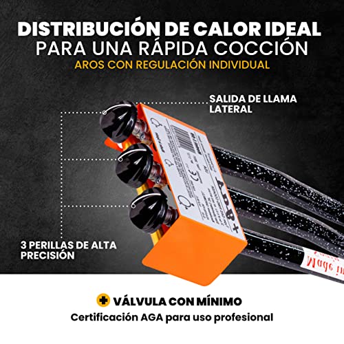 Machika L70 Butane/Propane Burner Professional Paella Pan Burner 4