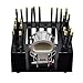 Gold N' Hot 15 pc Piece Marcel Curling Flat Iron Jumbo Stove Kit Set Stand Pouch by BELSON