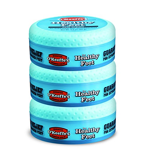 O'Keeffe's for Healthy Feet Foot Cream, 3.2 oz., Jar,  (Pack of 3)