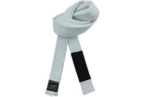 Brazilian Jiu-Jitsu Belts Youth BJJ Grade System Under 16 Years Old Width 4cm Kids White Gray Yellow Orange Green Strip Belt