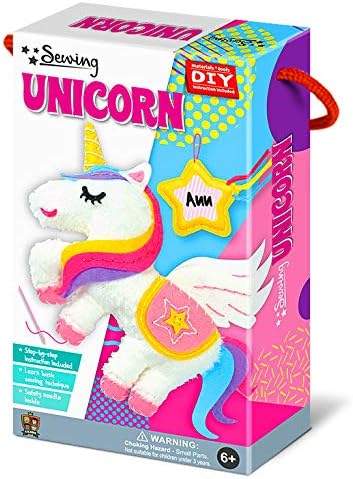 Magic World DIY Personalised Sewing Kit - My Magical Unicorn, Mix