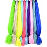 Silike Synthetic Jumbo Braid Hair 26'' Afro Braiding Hair Extensions 1 Tone (1 Piece/Lot)