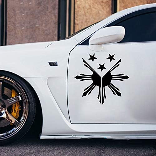 Car Stickers and Magnets for Philippines Flag Sun Stars Graphic Die Cut Decal Sticker Car Truck Boat for Car Laptop Window Sticker