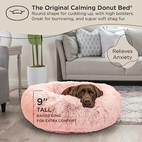 Best Friends by Sheri The Original Calming Donut Cat and Dog Bed in