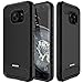 Galaxy S7 Case, Mascheri [Carbon Fiber Design] Shock Absorption Protective Dual Layer Military-Grade Defender Hybrid Case Cover for Samsung Galaxy S7 - Black