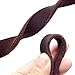 Beirui Leather Dog Leash - Training & Walking Braided Dog Leash - 4 ft by 1/2 in (120cm 1.2cm) - Latigo Leather Brown