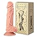 8.5 inch Size Dildo Handsfree Lifelike Relax Massager Dildo Toys with Strong Suction Cup, LUV-SPOT Cock Penis Adult Sex Toy G- Spot for Women, Anal Play