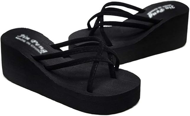 cross toe flip flops