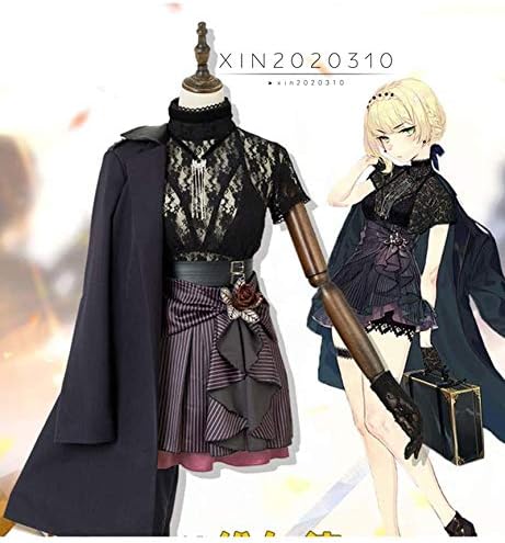 Amazon 少女前線 ドールズフロントライン ドルフロ ウェルロッドmk 2周年記念スキン コスプレ衣装 ウィッグ 靴別売り コスチューム 変身 仮装 ステージ服 舞台 ハロウィン クリスマス コスプレ 仮装 通販