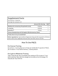 PA(7) Fosfatidic Acid Muscle Builder by HPN 's Top Natural Muscle Builder - Boost MTOR - Construcción de...