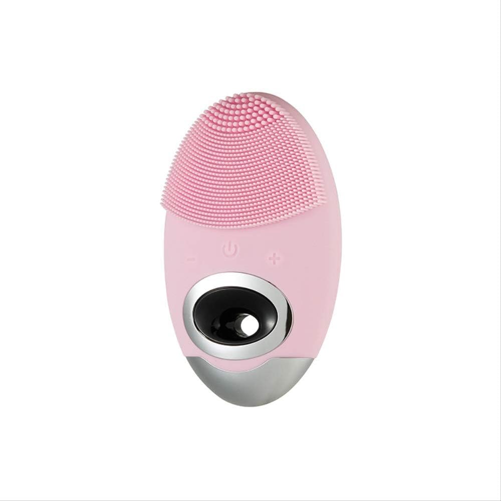 Multifunctional Portable Deep Cleansing Equipment Care Facial Firming Silicone Cleanser Electric Wireless Ultrasonic Washman Mini Waterproof Powder Burr Pore Cleansing Brush
