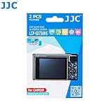 JJC 2PCS PET Film Screen Protector for Canon Powershot SX730 HS SX730HS SX740 HS SX740HS Digital Camera