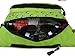 Big Mango Fashion Sports Big Capacity Multi-purpose Dumpling Shaped Waist Bag Chest Pack Fanny Pack with 110cm Adjustable Belt for Apple Iphone 4 4s Iphone 5 5s 5c Samsung Galaxy NOTE2 NOTE3 S4 S3 HTC MP3 Key Photo Pocket Money Credentials Makeup and Automatic Umbrella (Plum)