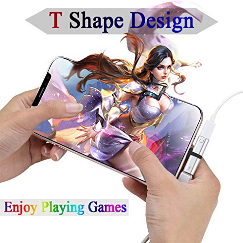 image for IWFYAN Headphones Adapter for iPhone Earphone Cable Connector Compatib