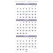 AT-A-GLANCE Wall Calendar, 2018, December 2017 - January 2019, 3-Month Display, 12