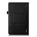 Fintie WinBook TW700 Tablet Keyboard Case - Premium PU Leather Folio Stand Cover with Removable Wireless Bluetooth Keyboard for WinBook TW700 7-Inch Windows 8.1 Tablet, Black