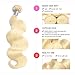DACHIC HD Blonde 613 Lace Front Wigs Human Hair 150% Density Blonde 613 Straight Human Hair Wigs 613 Frontal Wig Pre Plucked with Baby Hair (12/14/16+10, 4x4 Wig)