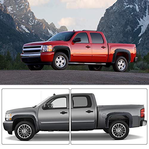 1 LEDKINGDOMUS+Fender+Flares+Silverado+Textured