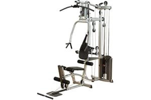 Powerline by Body-Solid (P2X) Multi-Station Functional Trainer with 160lb Single Weights Stack Home Gym Workouts, Full Body Exercise Equipment Machine, Silver