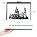 A4 LED Light Box Ultra-Thin Portable Light Board Tracing USB Power Cable Drawning Holder Stand Dimmable Brightness 3-Level Eye-Protected Pad for Kids Artists X-Ray Viewing Drawing Cartoon Copy