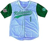MVG ATHLETICS G-Baby Jarius Evans Hardball Kekambas #1 Movie Baseball Jersey Embroidered S-XXL