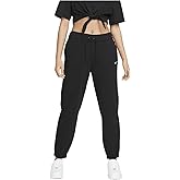 Nike Sportswear Women's Easy Joggers (DM6419-010, Black/White) Size X-Large