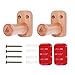TXEsign Wooden Overhead Headphone Headset Hanger Hook Stand (Pack of 2)