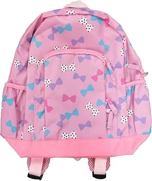 Amazon Co Jp リュックサック ピンク リボン柄 子供用リュック