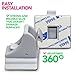 VMAISI Child Magnetic Cabinet Lock - Baby Proofing Cabinets Self Sticking Adhesive for Cabinets & Drawers with Magnet Cabinet Locks Child Safety