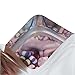 100x Premium Double-Sided Foil Mylar Flat Zip Closure Locking Bag 7.5x10cm (3x4
