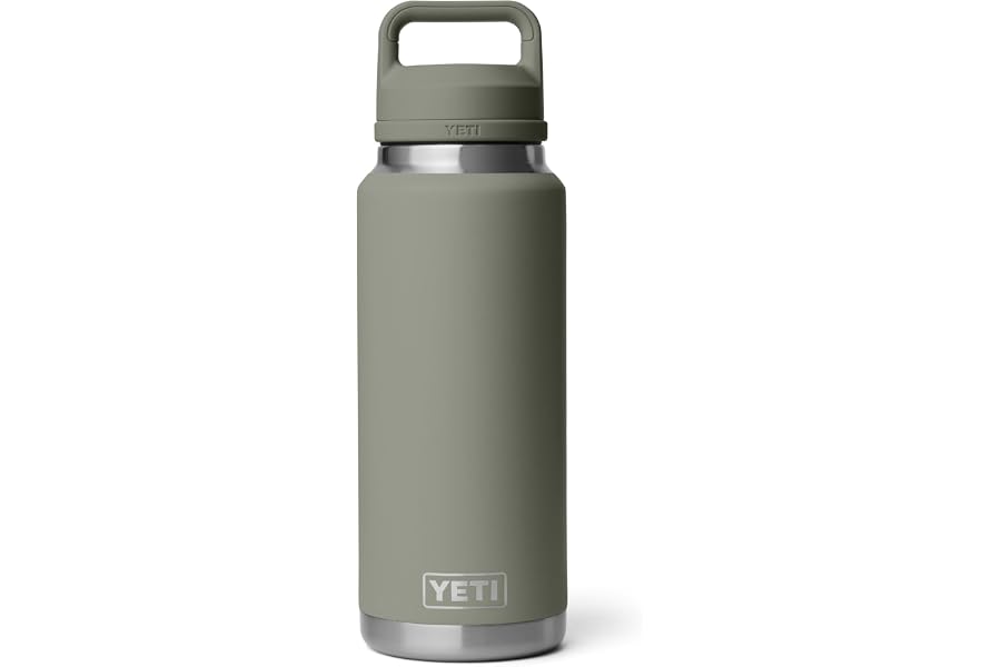 YETI Rambler 36 oz Bottle, Vacuum Insulated, Leakproof, Stainless Steel with Chug Cap