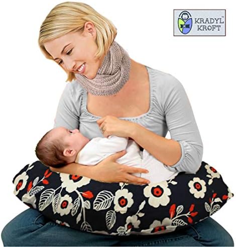 Kradyl Kroft 5in1 Baby Feeding Pillow with Detachable Cover (Bolden)