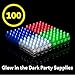 PartySticks Light Up Rings LED Finger Lights - 100pk Bulk Glow Party Favors for Kids, Flashing Glow Rings, Wearable Glow Jewelry and Glow in the Dark Party Supplies for Boys and Girls