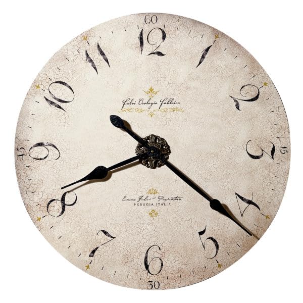 Photo 1 of **CLOCK HANDS DONT TURN** Howard Miller Bingham Farms Wall Clock II 620-369 – Oversized Antique Design with Quartz Movement