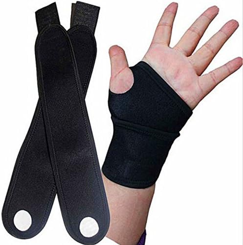 Velcro Wrist Wrap Support with Thumb Loop By Multis Fitness