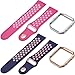 For Fitbit Blaze Bands, SKYLET 2 Pack Breathable Replacement Bands for Fitbit Blaze Silicone Bracelet (No Tracker)