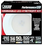 Feit LEDR4/3K LED 4-Inch Dimmable Retrofit
