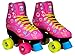 Epic Skates Epic Blush Indoor/Outdoor Fashion High-Top Quad Roller Skates