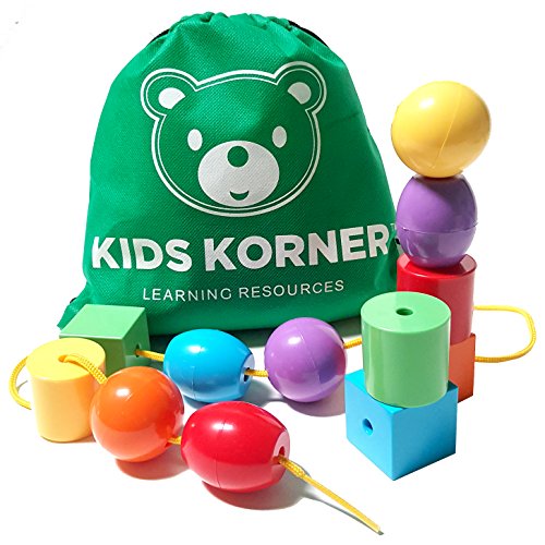 Primary Lacing Beads – Educational Stringing Beads Kuwait Ubuy