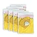 AimtoHome Set of 6 Mesh Laundry Bags - 6 Small - Premium Quality: Laundry Bag for Blouse, Hosiery, Underwear, Bra and Baby Clothing, Travel Laundry Bag