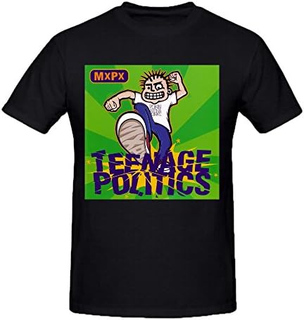 Sumstar Mxpx Teenage Politics Men's Relaxed Fit Cotton Round Neck T-Shirt