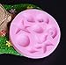Efivs Arts Ocean Series Silicone Mold Fondant Mold Cupcake Starfish Shell Cake Decoration Tool 3 1/4 Inch