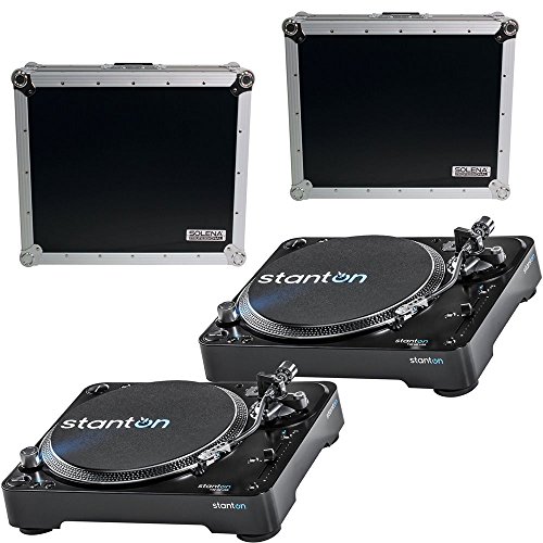 Stanton T.92 M2 USB Turntables with Road Cases