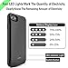 Battery Case for iPhone 6s 7 8 6, 4000mAh Portable Protective Charging Case for Apple iPhone 6s 6 7 8 (4.7 inch) Rechargeable Extended Battery Charger Case-(Black)